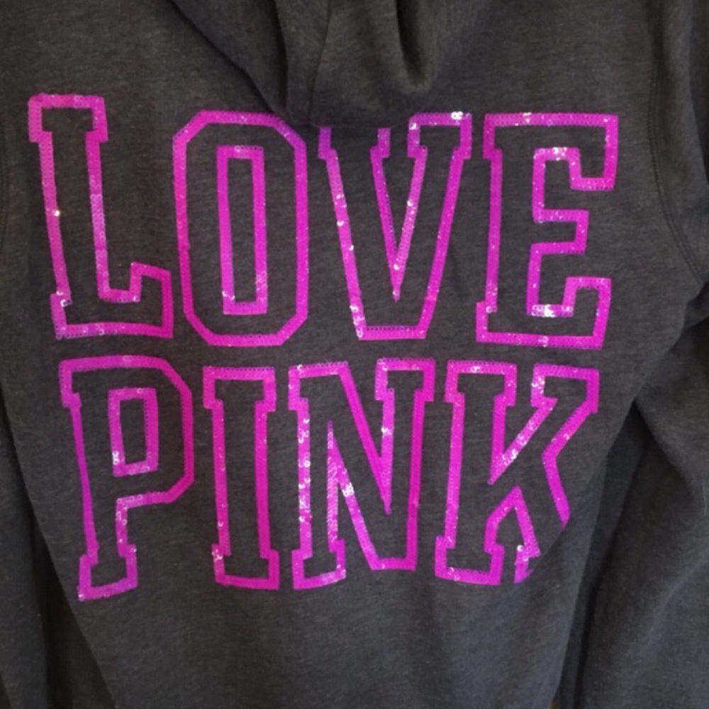 Pink hoodie medium